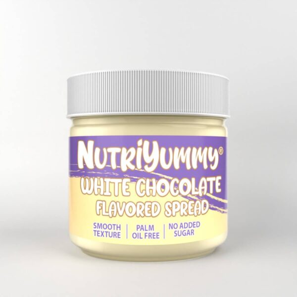 NUTRIYUMMY WHITE CHOCOLATE FLAVORED SPREAD 200G